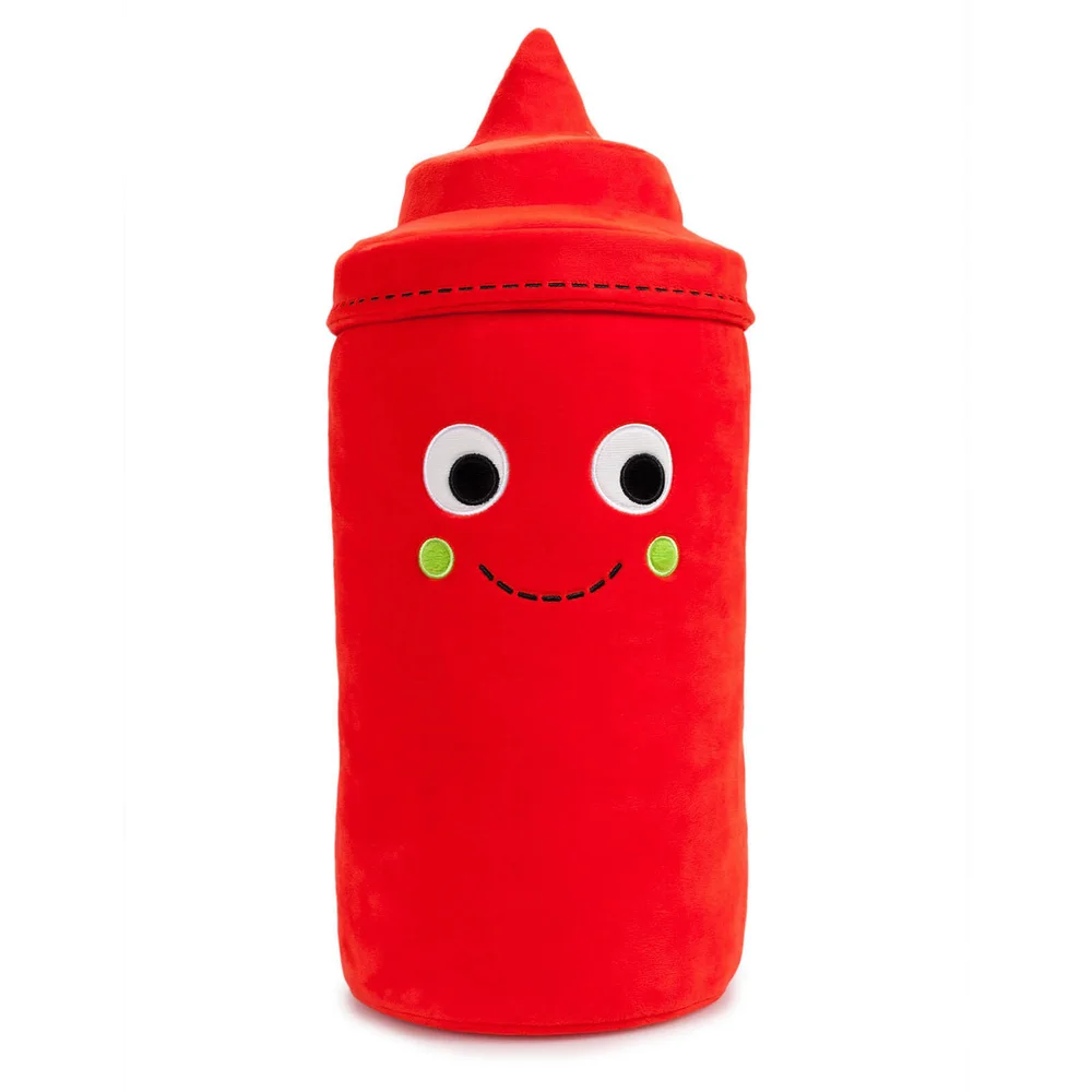 Kidrobot Yummy World Karl Ketchup 16 Inch Large Plush Image 1