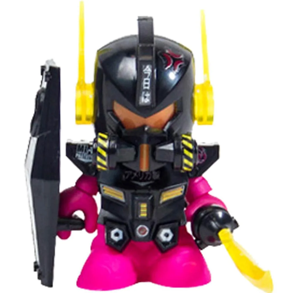 Kidrobot Gundam Black Edition 3 Inch Mini Figure Image 1