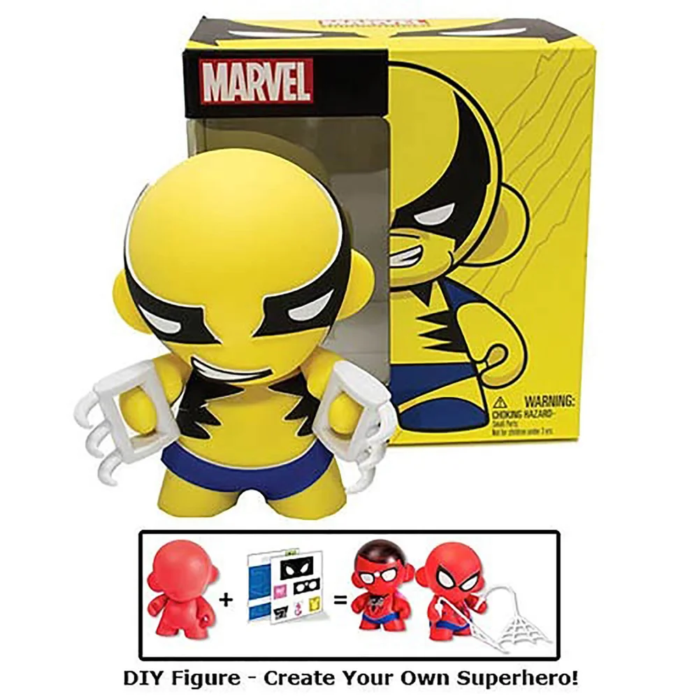 Kidrobot Munnyworld - 7 Inch Marvel Munny Wolverine DIY Vinyl Image 1