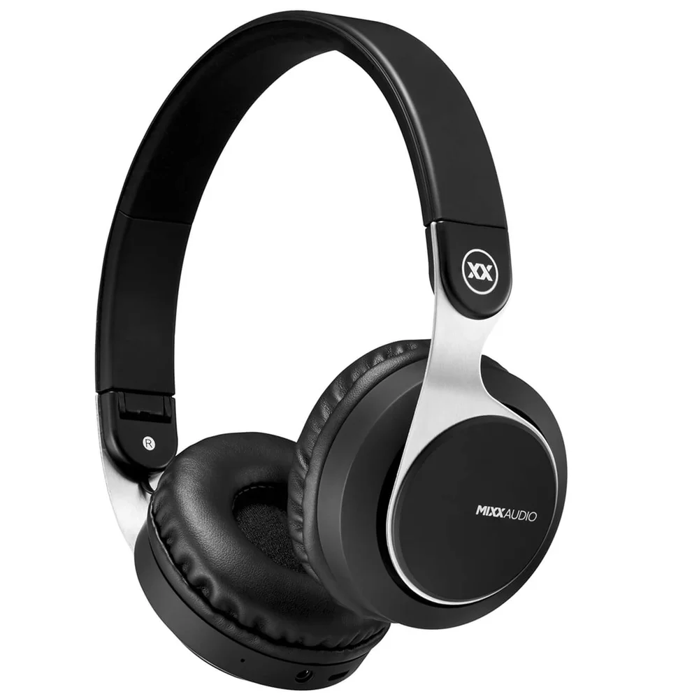 Mixx JX1 Bluetooth Wireless Headphones - Black Image 1