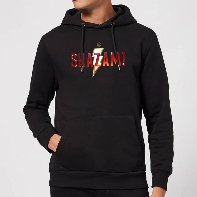 Shazam Logo Hoodie - Black