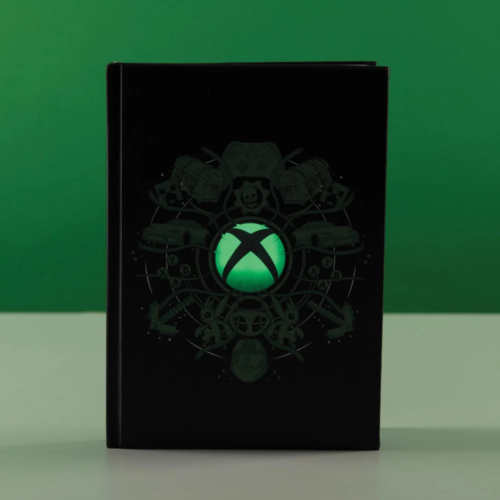 Xbox Light Up Notebook Image 1