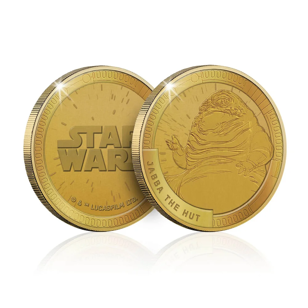Collectable Star Wars Commemorative Coin: Jabba the Hutt - Zavvi Exclusive (Limited to 1000) Image 1