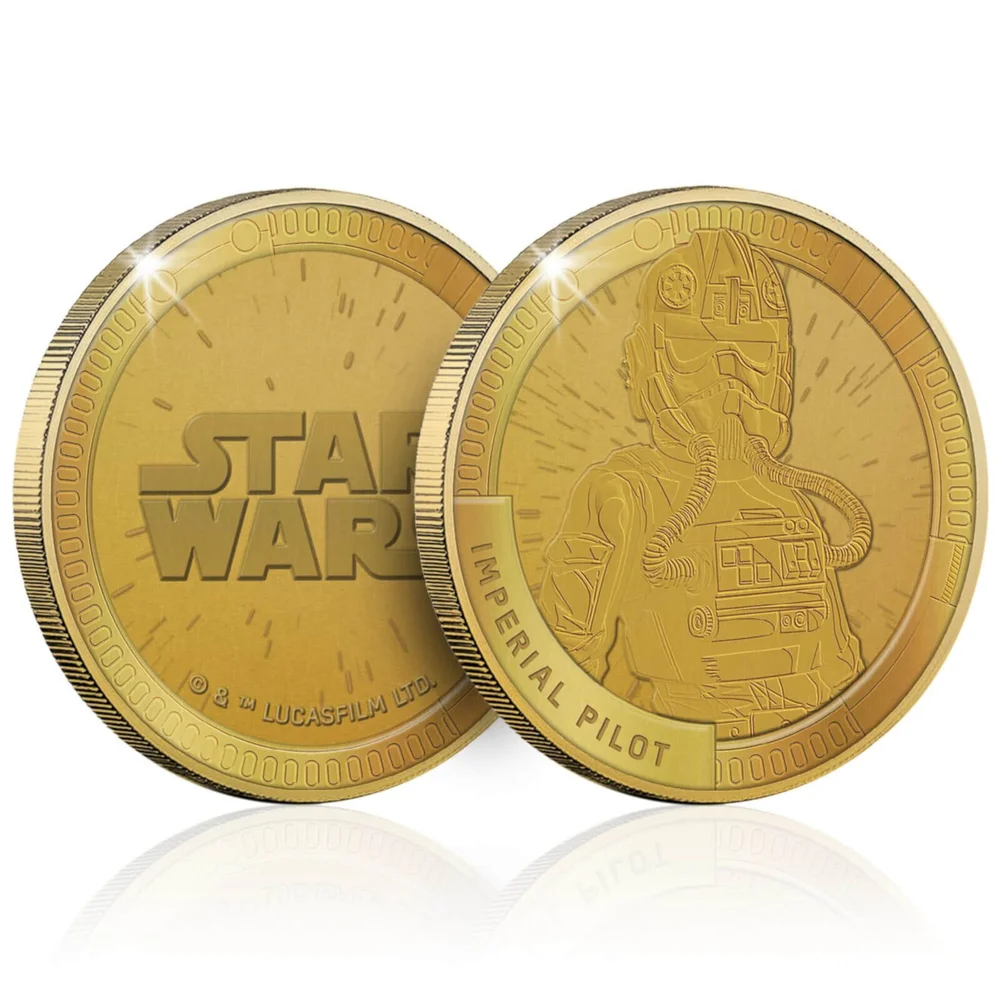 Collectable Star Wars Commemorative Coin: Imperial Pilot - Zavvi Exclusive (Limited to 1000) Image 1