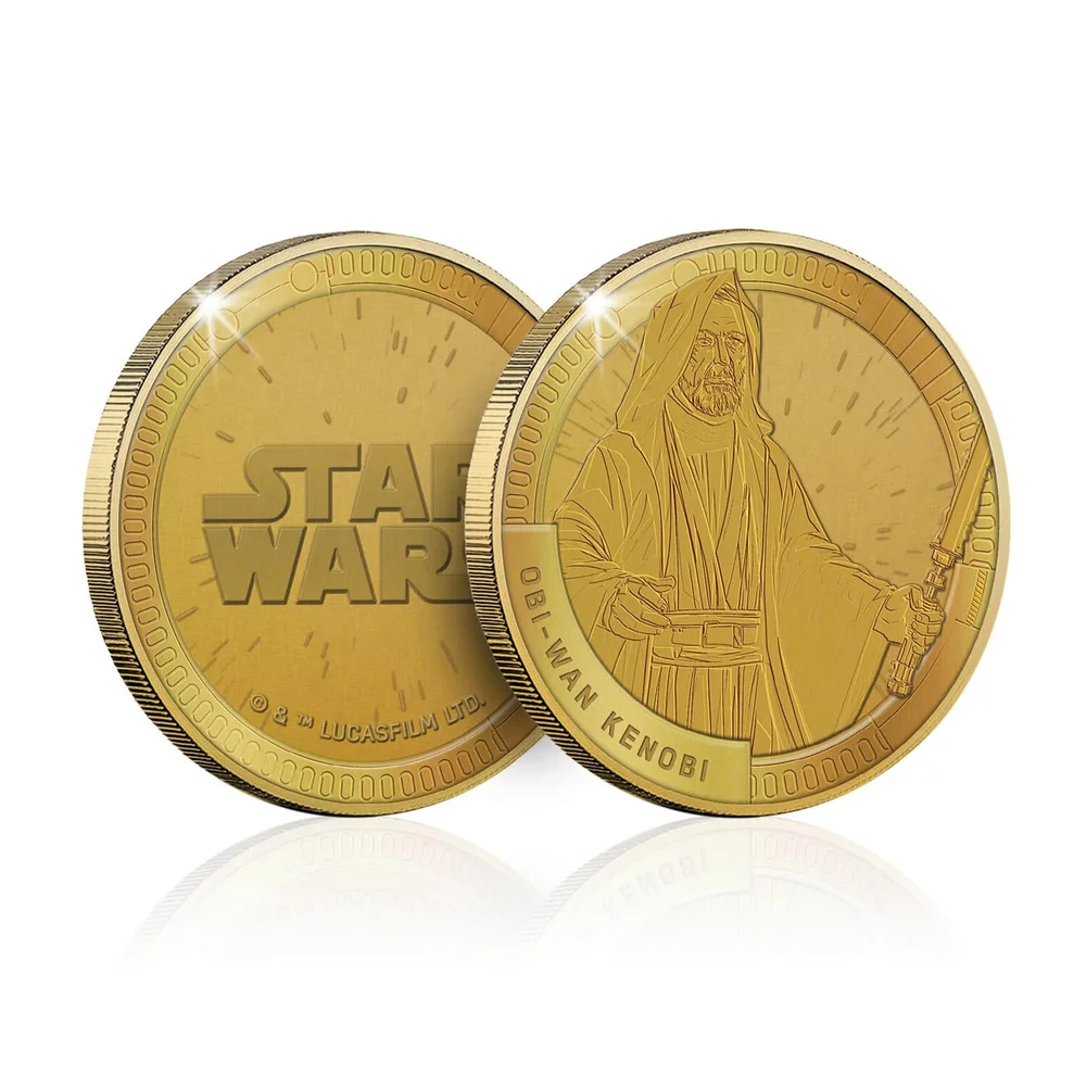 Collectable Star Wars Commemorative Coin: Obi-Wan Kenobi - Zavvi Exclusive (Limited to 1000) Image 1