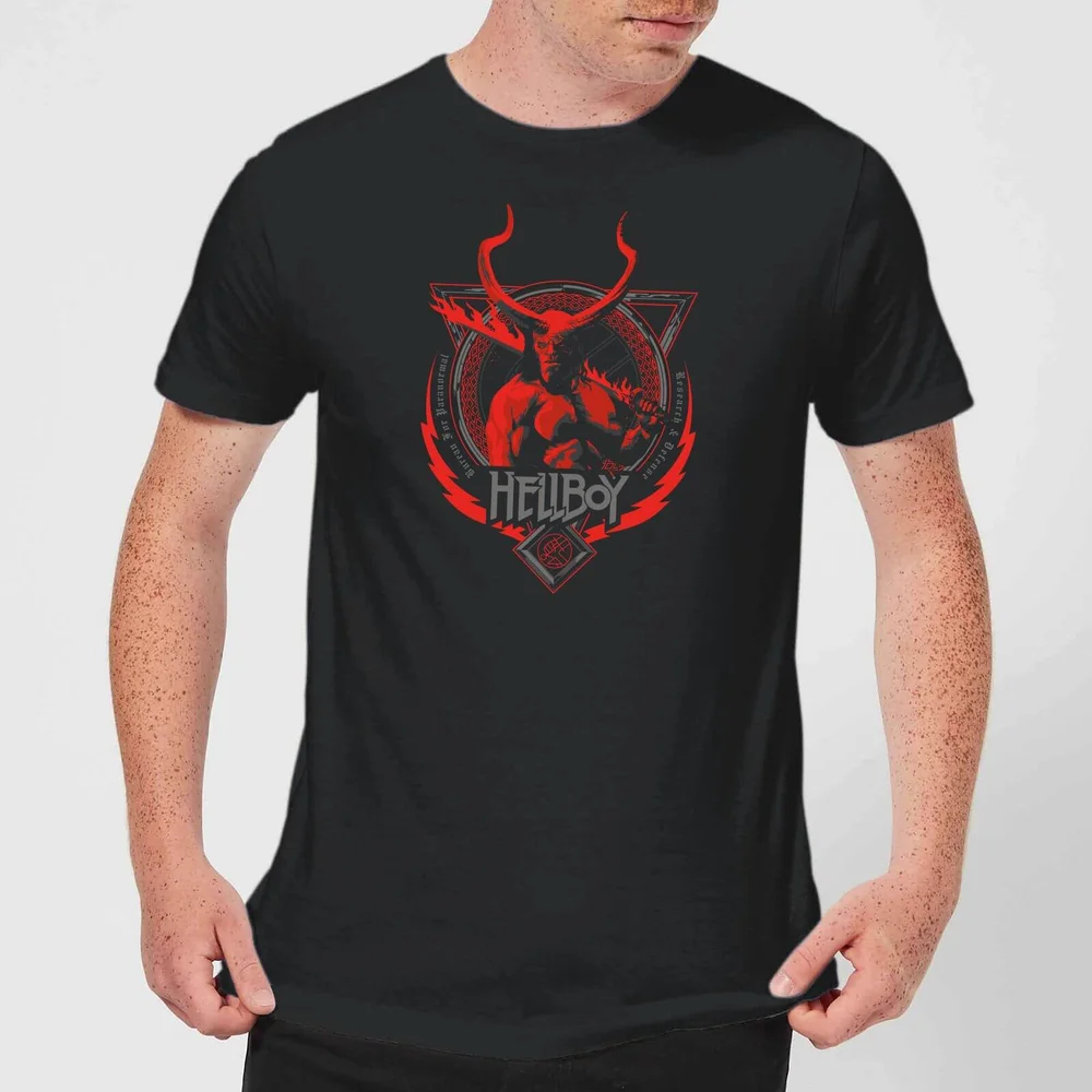 Hellboy Hell's Hero Men's T-Shirt - Black - 5XL Image 1