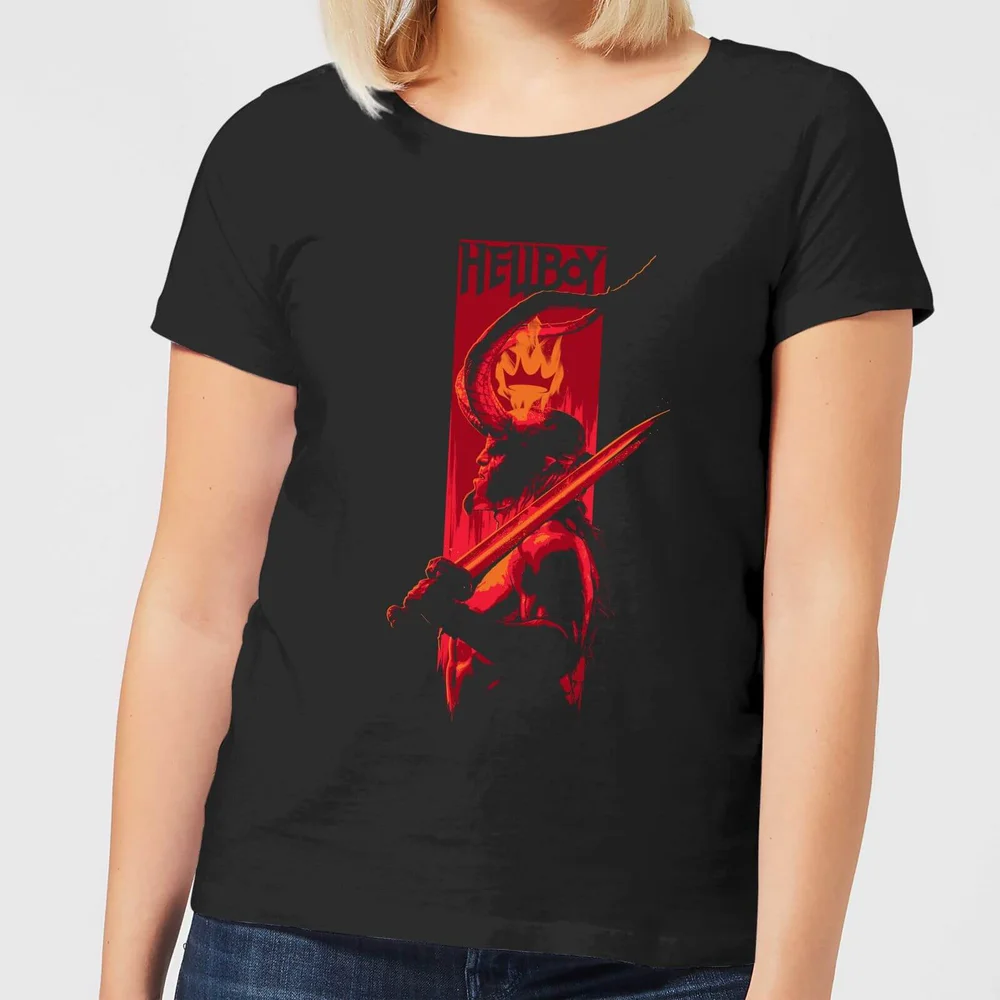 Hellboy Hail To The King Women's T-Shirt - Black - 3XL Image 1