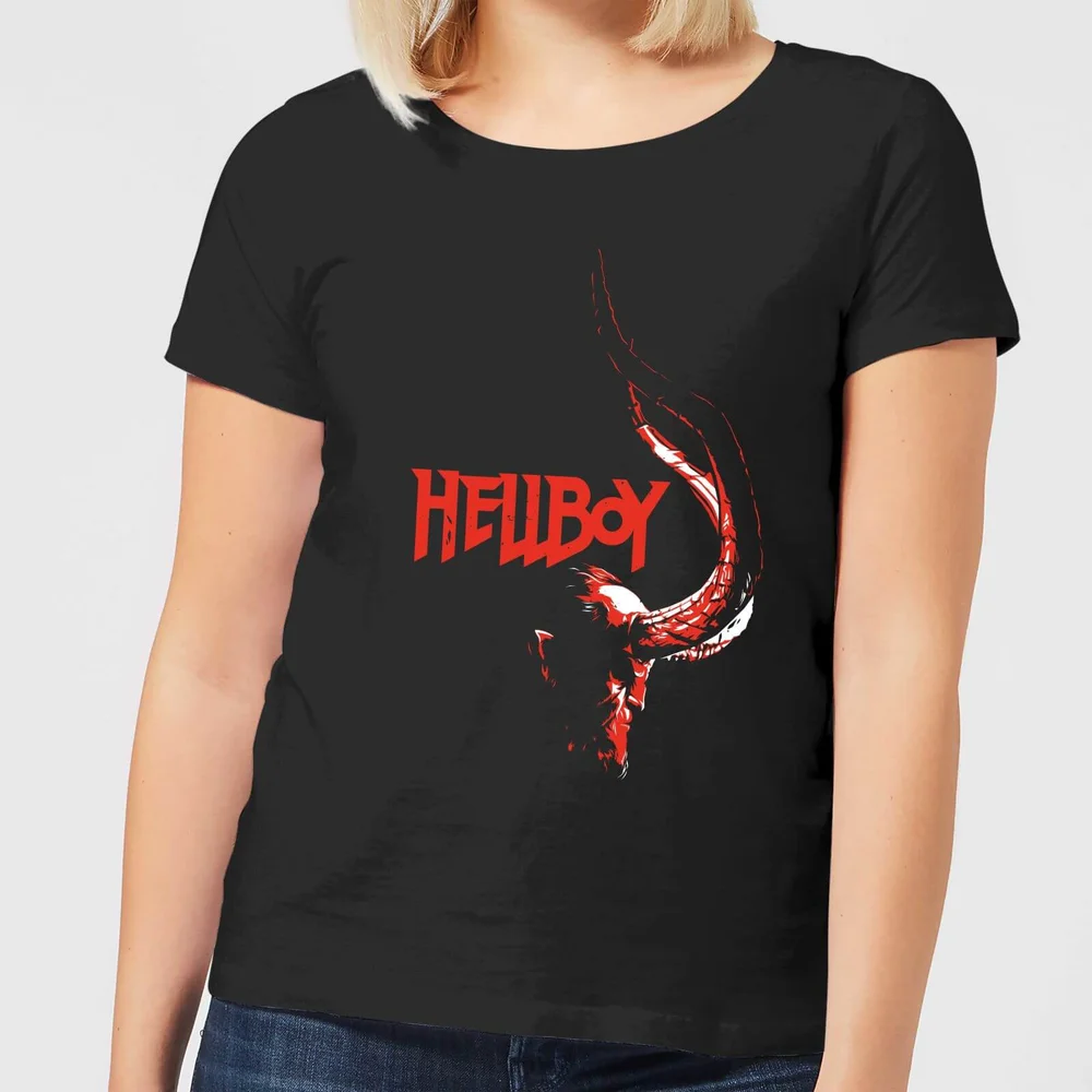 Hellboy Profile Women's T-Shirt - Black - 3XL Image 1
