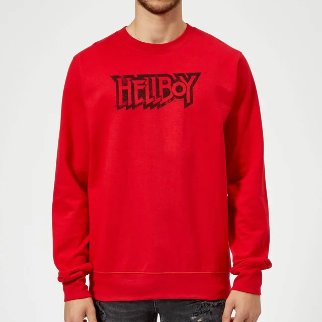 Hellboy Logo Sweatshirt - Red