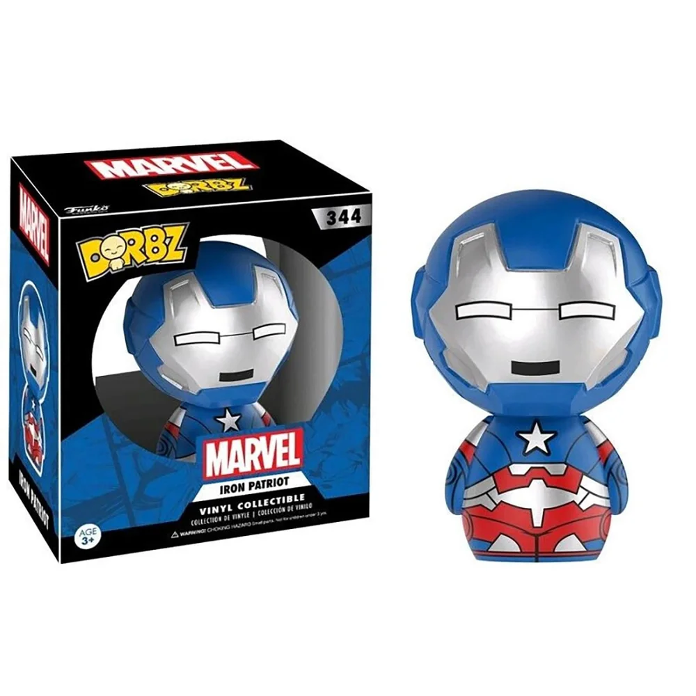 Funko Dorbz Marvel Iron Patriot Image 1