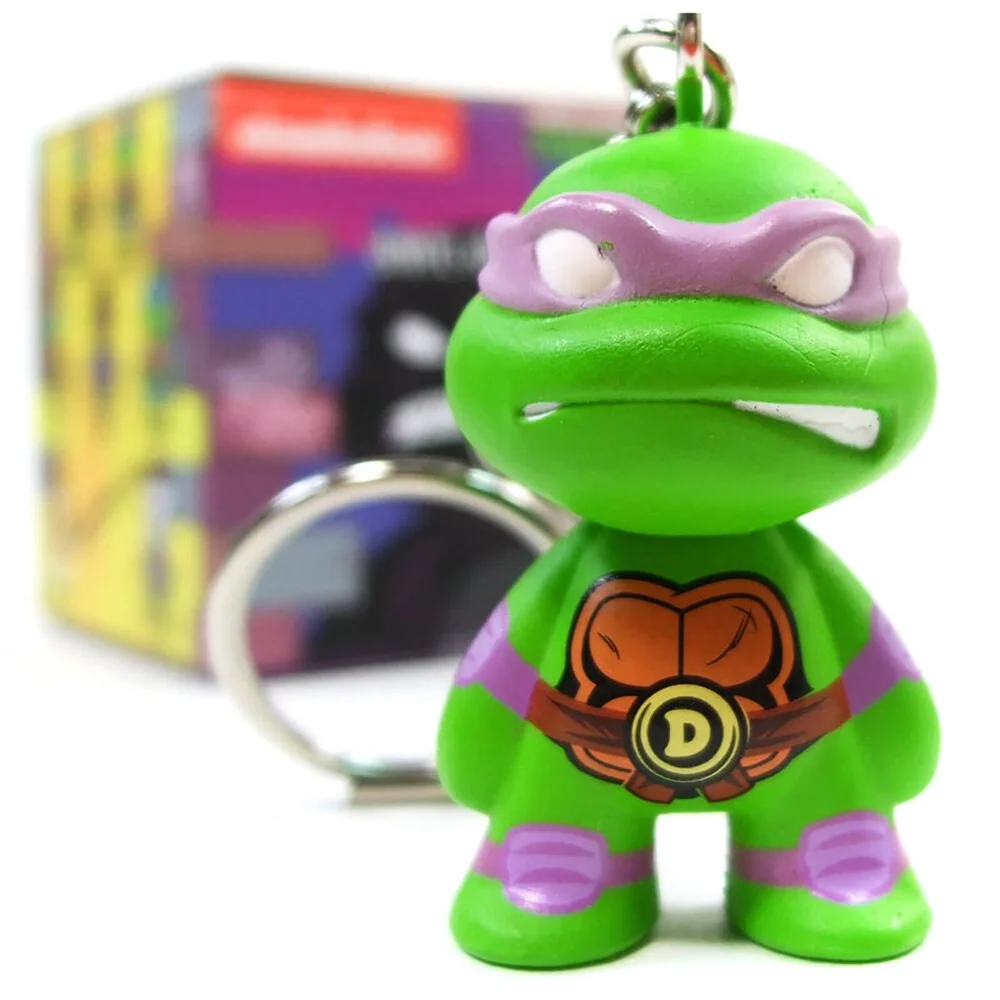 Kidrobot x Teenage Mutant Ninja Turtles Keychain Mini-Figure Series (Donatello) Image 1