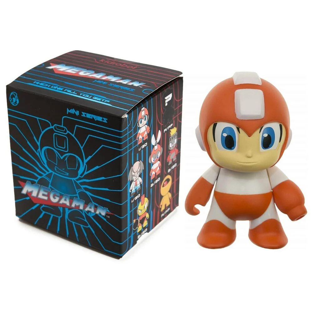 Kidrobot MegaMan Metallic Red 3in Fig Image 1