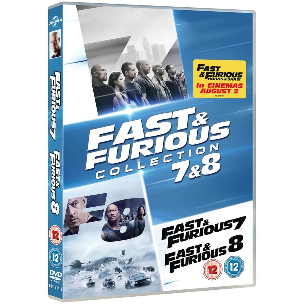 Fast & Furious 7 & 8 Collection Image 1