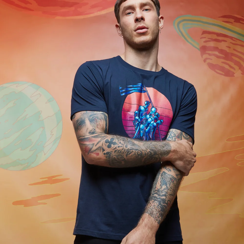 Rick and Morty Get Schwifty Hamster Butts T-Shirt - Navy - S Image 1