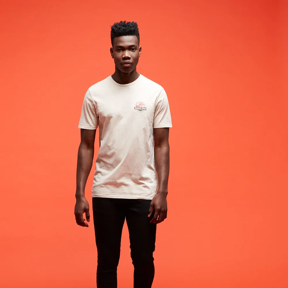 Jurassic Park Primal Park Ranger T-Shirt - White Vintage Wash - 3XL Image 1