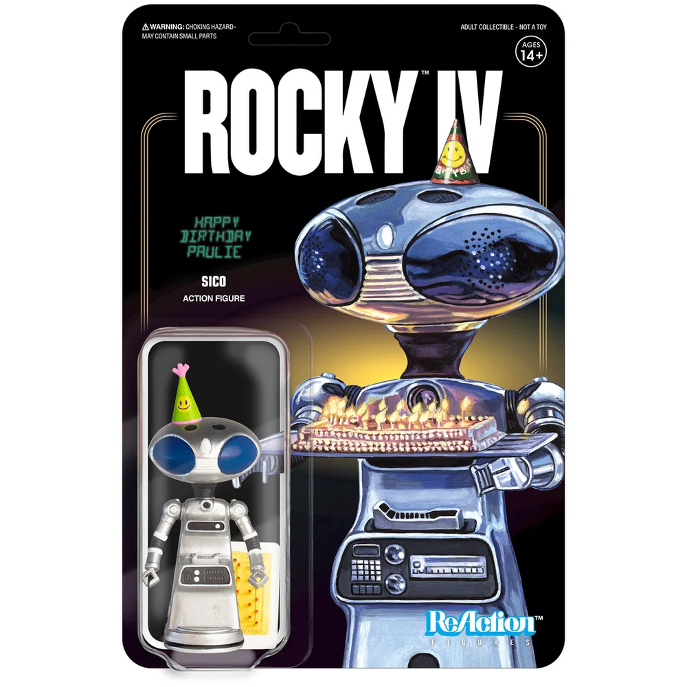 Super7 Rocky IV ReAction Figure - SICO (Paulie's Robot) Image 1