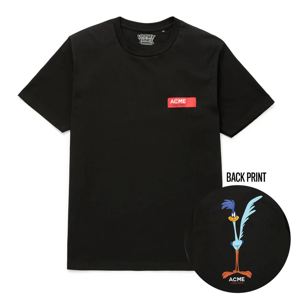 Looney Tunes ACME Capsule Road Runner Still T-Shirt - Black - S Image 1
