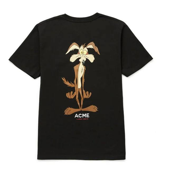 Looney Tunes ACME Capsule Wile E. Coyote Defeated T-Shirt - Black
