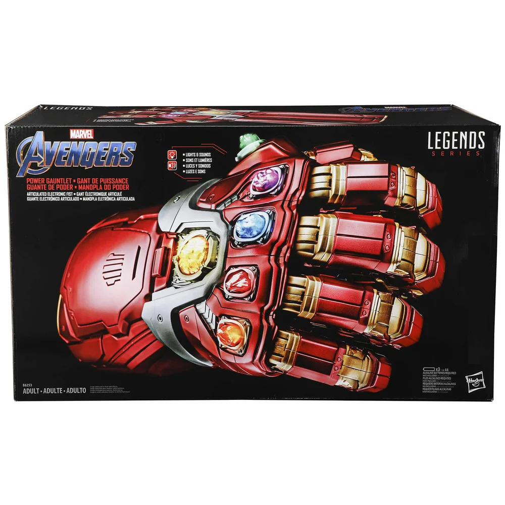 Hasbro Marvel Legends Series Avengers: Endgame Power Gauntlet Articulated Electronic Fist Image 1