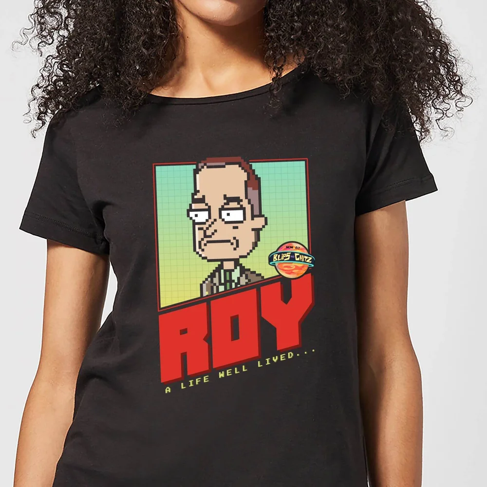 Rick and Morty Roy - A Life Well Lived Women's T-Shirt - Black - S Image 1
