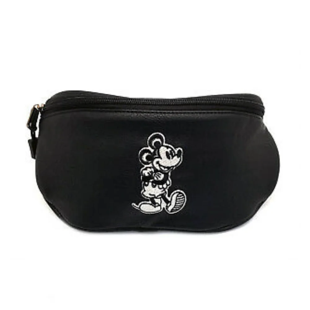 Loungefly Disney Mickey Mouse Taupe Bum Bag Image 1