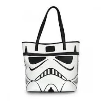 Loungefly Star Wars Darthvader/Storm Trooper 2 Sided Tote Bag Image 1