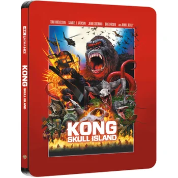 Kong: Skull Island – Zavvi Exclusive 4K Ultra HD Steelbook (Includes 2D Blu-ray)