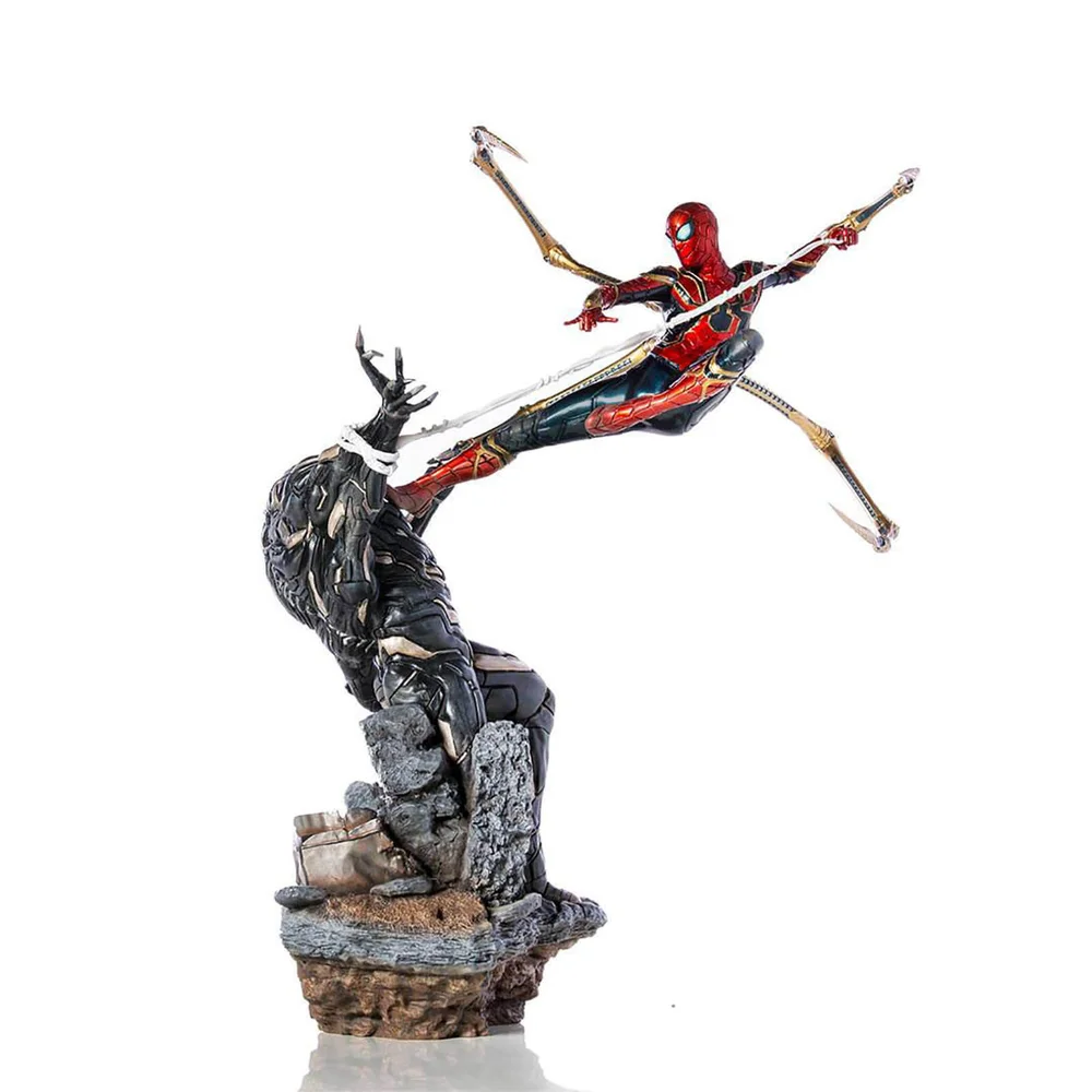 Iron Studios Avengers: Endgame BDS Art Scale Statue 1/10 Iron Spider vs Outrider 36cm Image 1