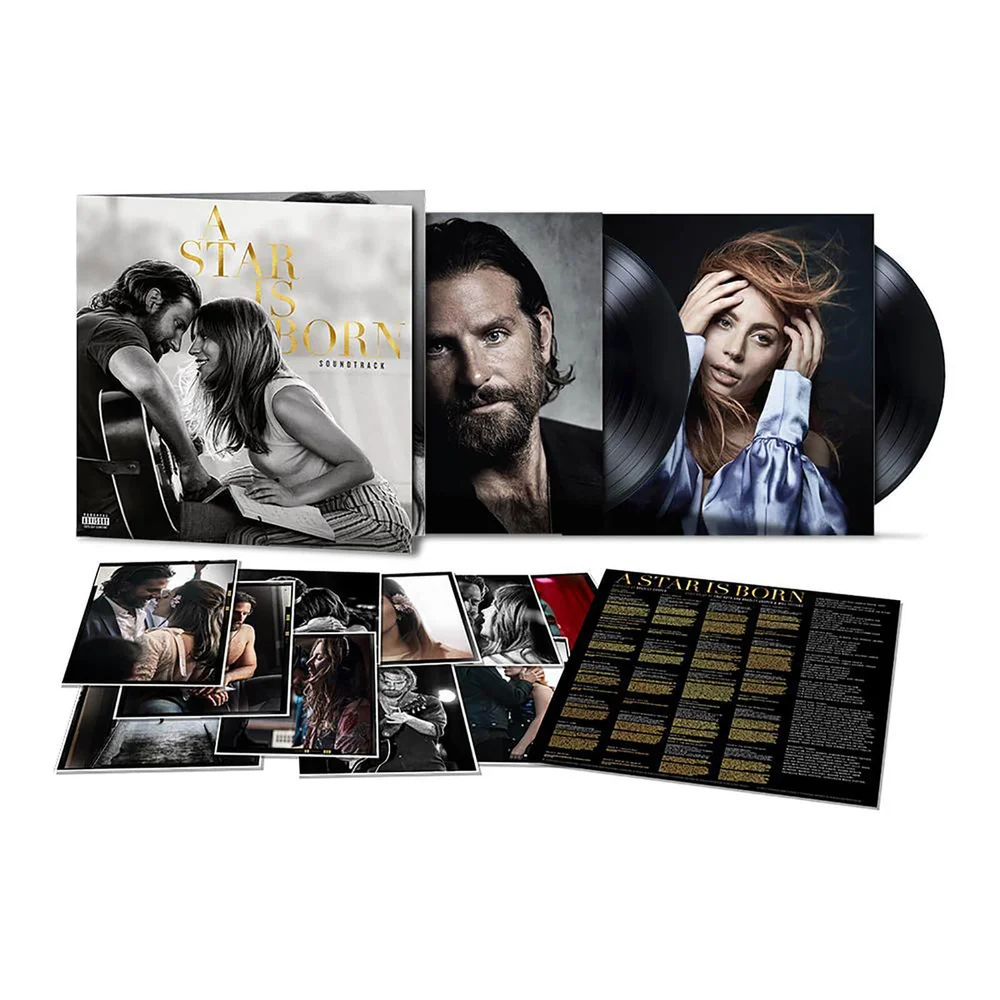 Lady Gaga Bradley Cooper - A Star Is Born Soundtrack Vinyl 2LP Image 1
