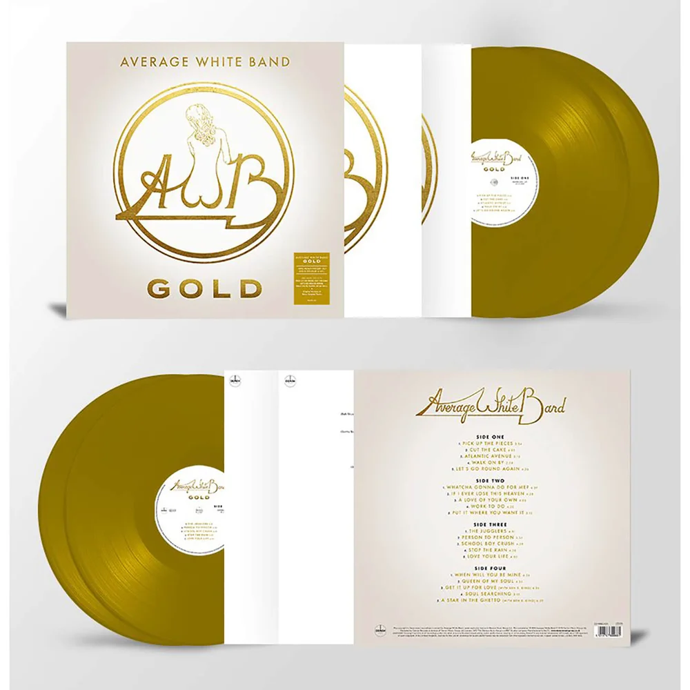 Average White Band - Gold Vinyl 2LP Image 1