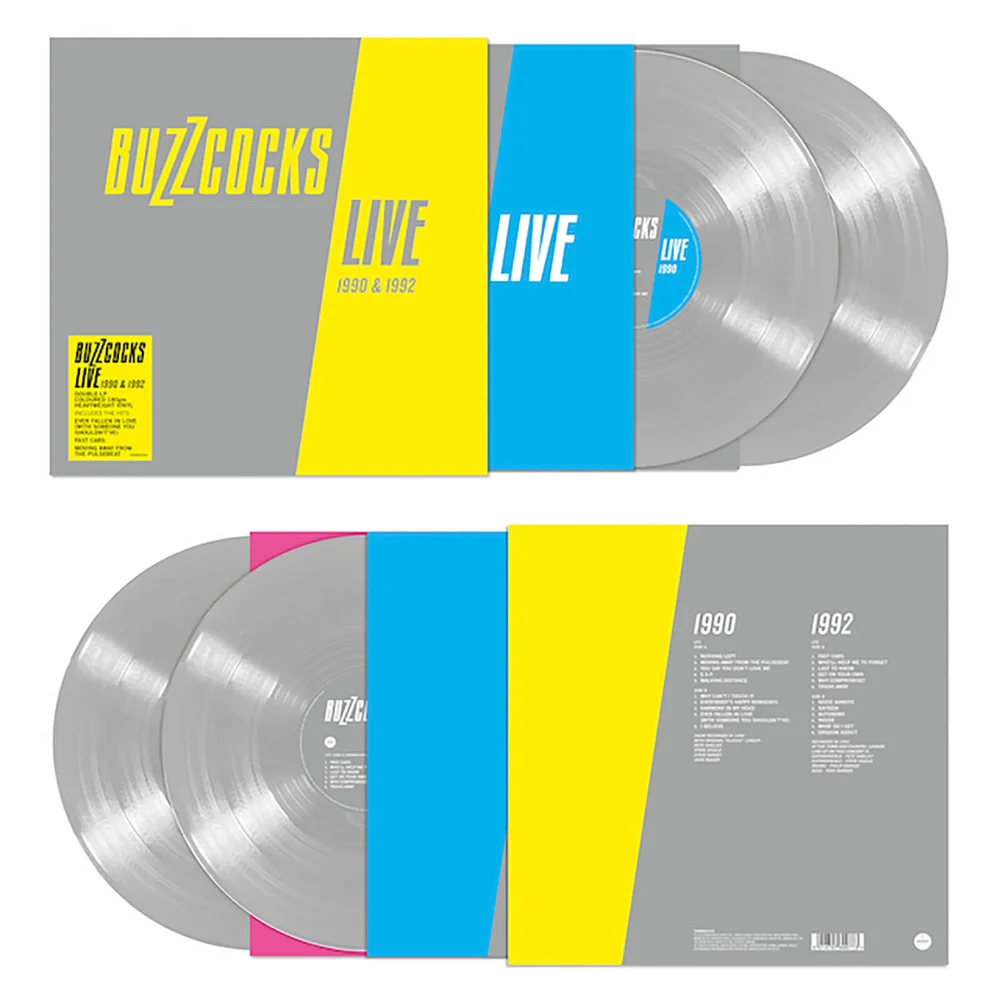 The Buzzcocks - Live Vinyl 2LP Image 1