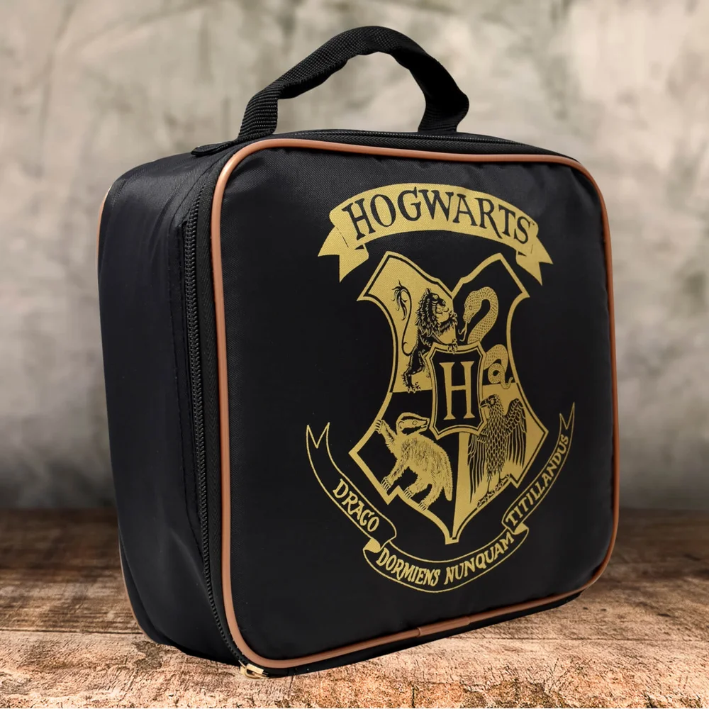 Hogwarts Basic Lunch Bag - Black Image 1