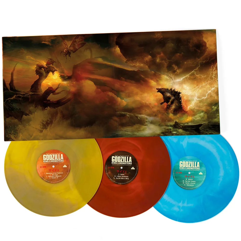 Waxwork - Godzilla: King Of The Monsters Vinyl 3LP Image 1