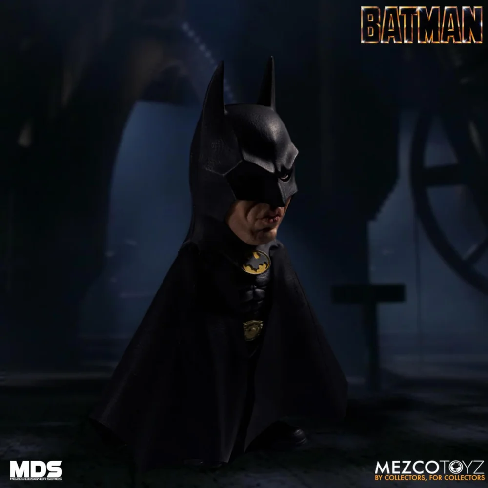 Mezco Batman MDS Deluxe Batman (1989) 15cm Action Figure Image 1