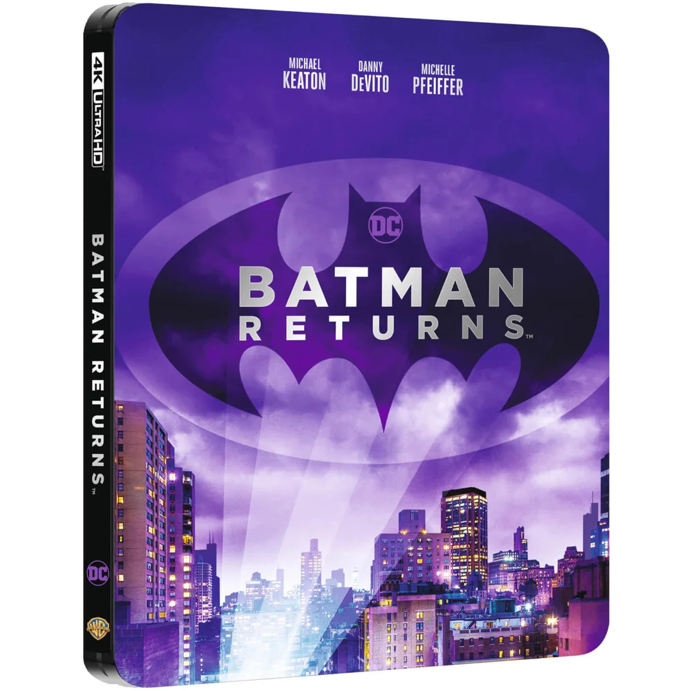 Batman Returns - 4K Ultra HD Zavvi Exclusive Steelbook (Includes 2D Blu-ray) Image 1