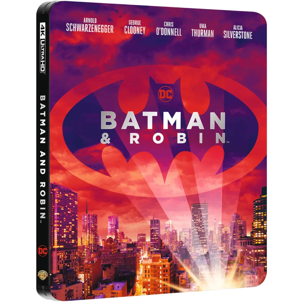 Batman & Robin - 4K Ultra HD Zavvi Exclusive Steelbook (Includes 2D Blu-ray) Image 1