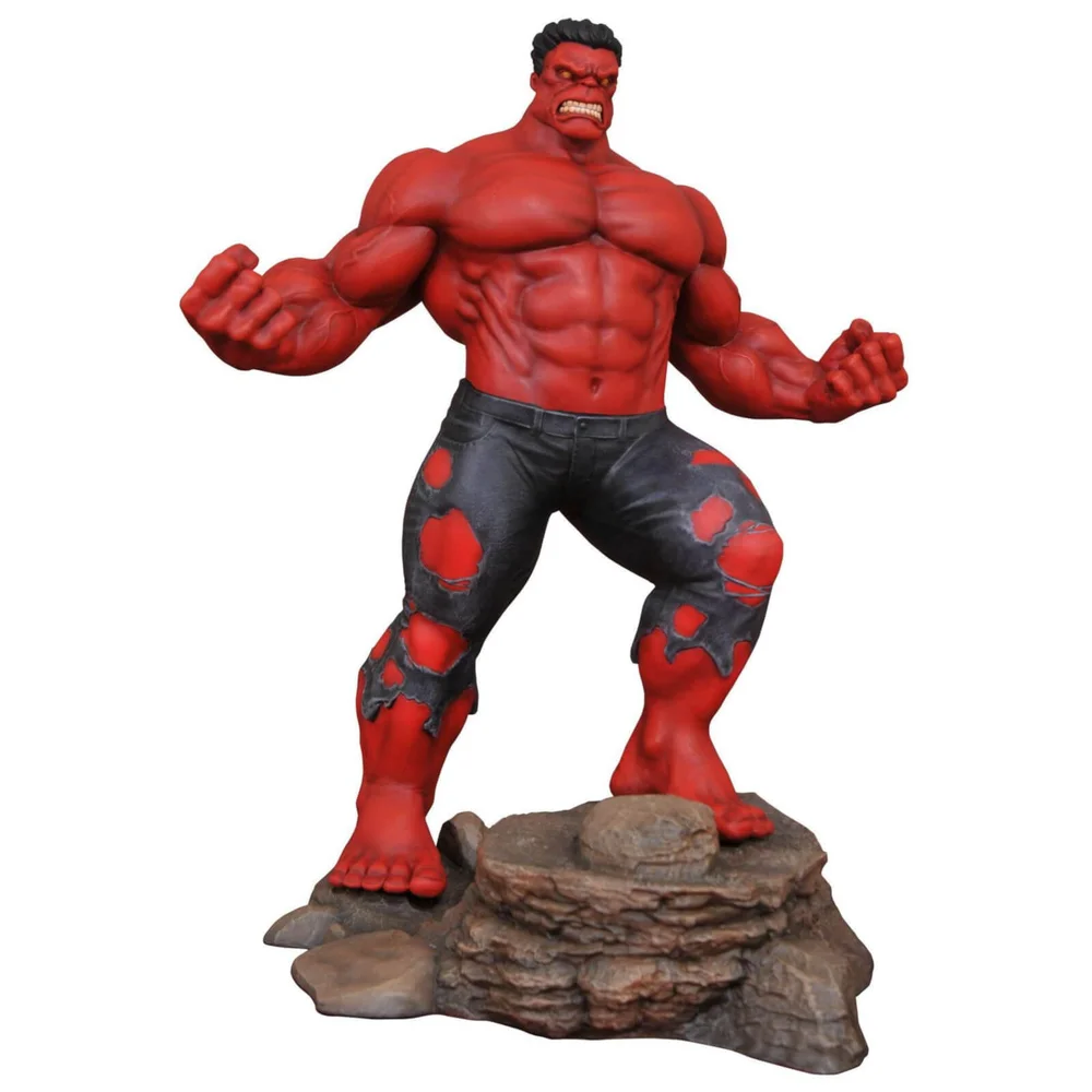 Diamond Select Marvel Gallery PVC Figure - Red Hulk Image 1