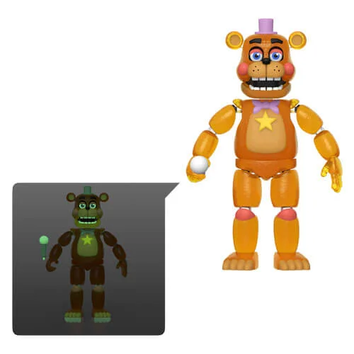 Five Nights at Freddy's Pizza Simulator Rockstar Freddy Action Figure Image 1