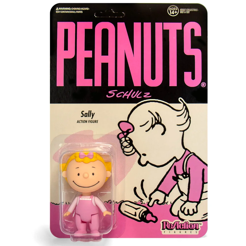 Super7 Peanuts ReAction Figure - PJ Sally Image 1