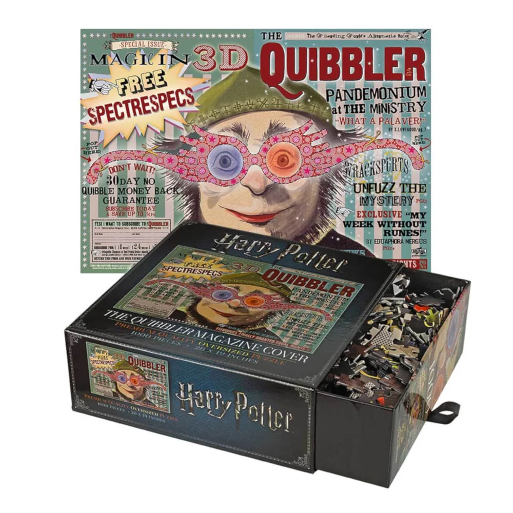 Harry Potter The Quibbler Magazine 1,000 Piece Jigsaw Puzzle Image 1