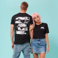 Street Fighter Arcade Panels Unisex T-Shirt - Black - undefined undefined