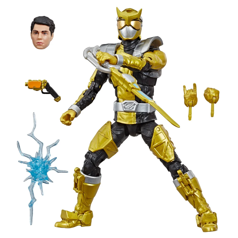 Hasbro Power Rangers Lightning Collection Beast Morphers Gold Ranger Figure Image 1