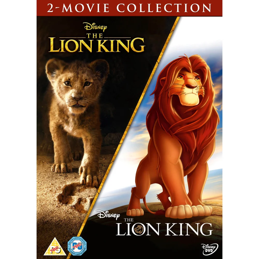 The Lion King (Live Action) / The Lion King (Animation) Doublepack Image 1