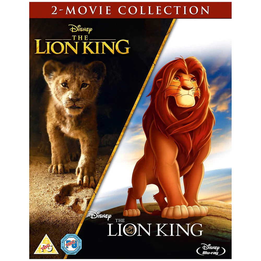The Lion King (Live Action) / The Lion King (Animation) Doublepack Image 1