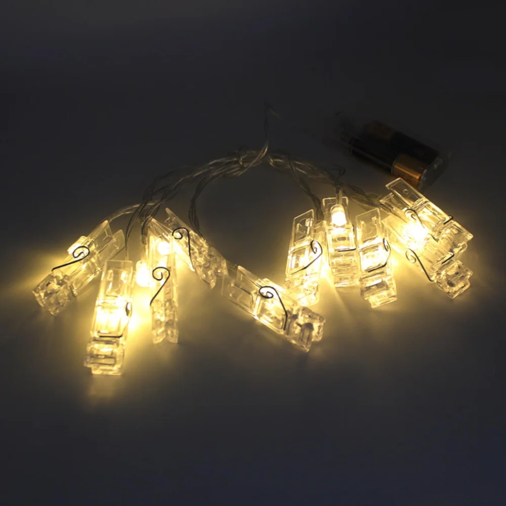 Photo Peg String Lights Image 1