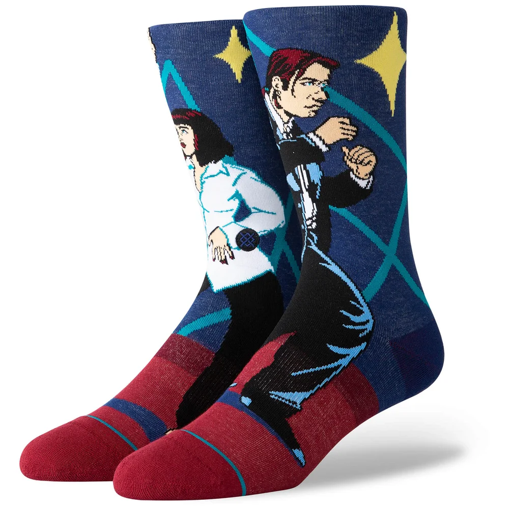 Stance Pulp Fiction I Want To Dance Socks - L Image 1