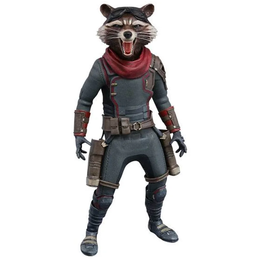 Hot Toys Avengers: Endgame Movie Masterpiece Action Figure 1/6 Rocket 16cm Image 1