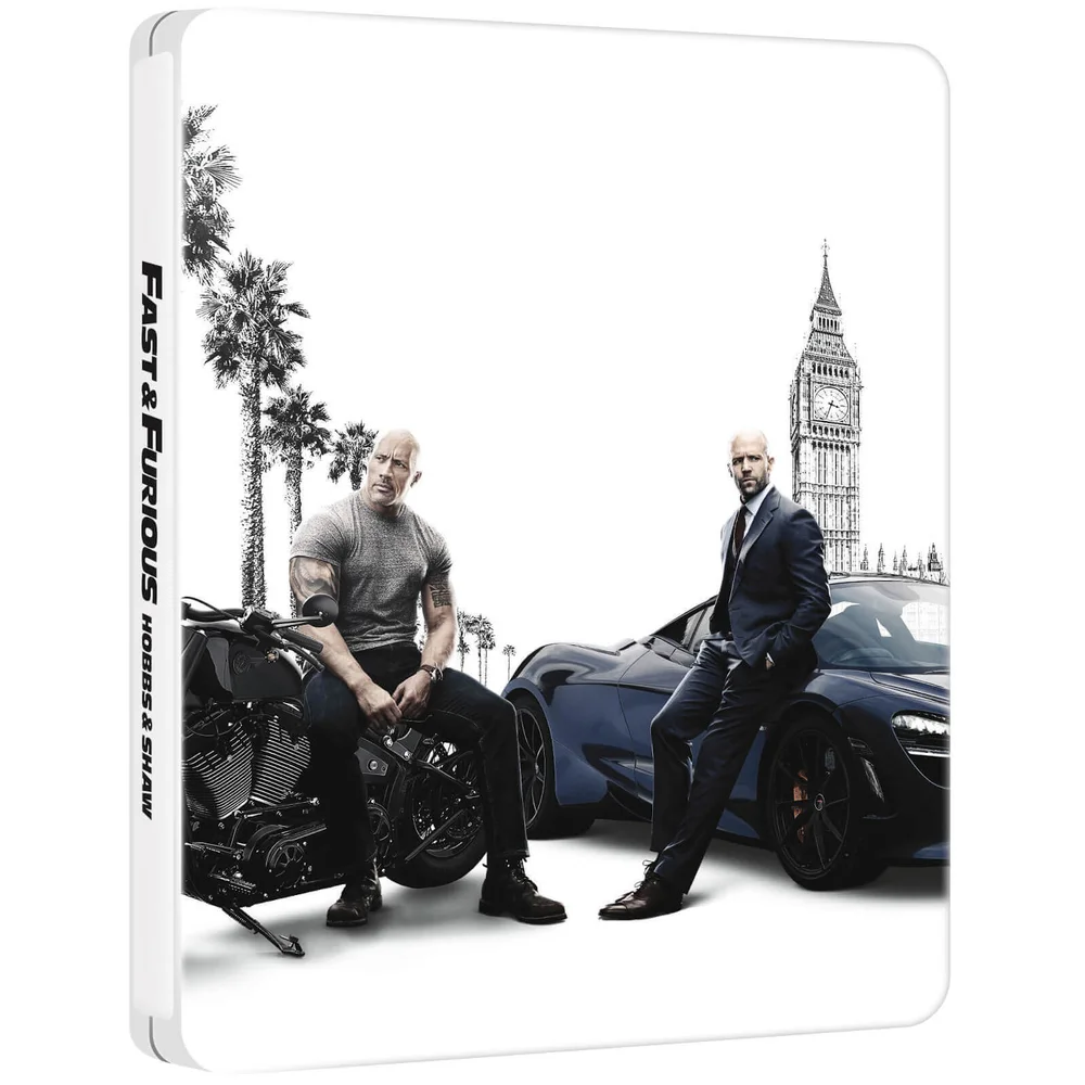 Fast & Furious Presents: Hobbs & Shaw – Limited Edition 4K Steelbook (Includes 2D Blu-ray) Image 1