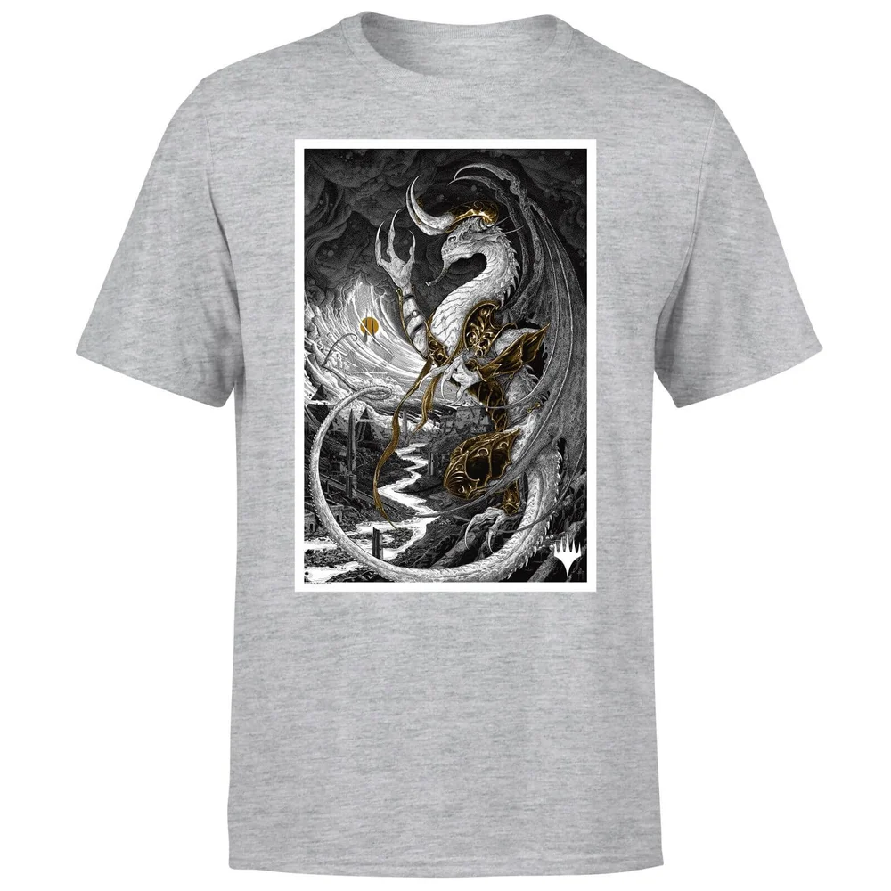 Magic The Gathering Bolas Poster Art Men's T-Shirt - Grey - S Image 1