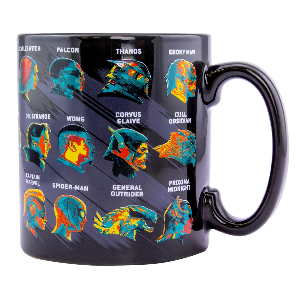Avengers Endgame Large Glossary Mug Image 1